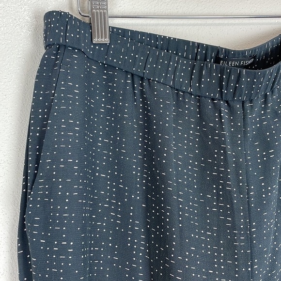 Eileen Fisher Morse Code Slouchy Ankle Pant - Picture 4 of 10